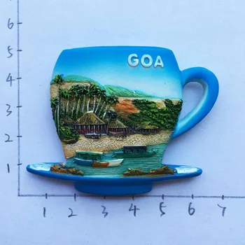 Goa Turist-Souvenir-Køleskab Magnet