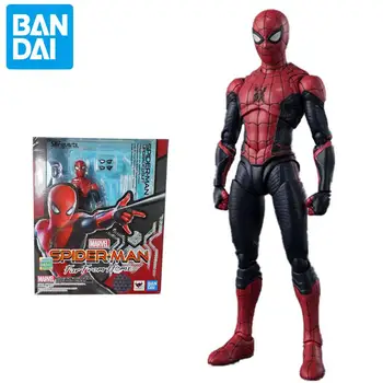 Bandai Marvel Avengers Slutspil 4 SHF Spider-Man: Langt Fra Hjemmet Action anime Figur PVC-model Collectible legetøj til drenge