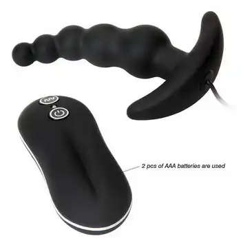 Silikone Anal Vibrator Prostata Massager Sex Legetøj Sex For Kvinde/mand Bevis D10 Vand 10 Ekstern Anal Vibrerende Tilstand Talon Butt Plug