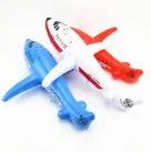 Oppustelige Flyvemaskine Sprænge Fly Barn Børn Toy Part Indretning Xmas Gave