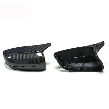 For BMW G30 G31 GT G32 G11 G12 5 6 7 Serie VENSTRESTYREDE Side Spejl G30 M5 Look, Carbon Fiber Mirror Cover Erstatning Spejl Caps