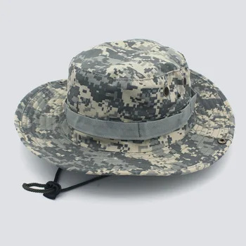 2021 Multi Farve Camouflage Taktiske Bucket Hat Til Manden Hurtig Tør Cap Hær Militære Paintball Udendørs Fiskeri Fisker Hatte