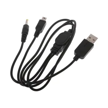 R58B Data Kabel, Oplader Power 2-i-1 USB-Opladning Kabel Ledning til sony psP 2000 3000 spillekonsol
