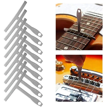 Luthier Guitar Sæt Med 9 Understring Radius Guitar Streng Spredere Fingerboard Vagter Protector Slibe Sten