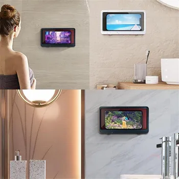Badeværelse Morskab Fantastisk Gadget, Badeværelse Vandtæt Mobiltelefon Holder Væggen opbevaringsboks AC889