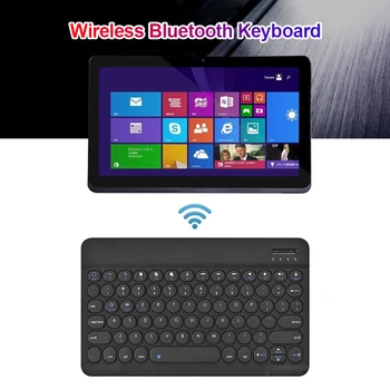 Trådløse Tastatur Telefoner, Tablet, Bærbar PC Genopladelige Slank Bluetooth-kompatible Tastatur Husholdningernes Computer Sikkerhed Dele
