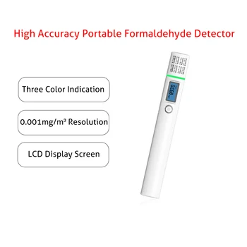 Bærbare Naturlige Gas Lækage/Formaldehyd(HCHO) Detektor Med LCD-Display med Høj Nøjagtighed Brændbar Gas Detektor Sensor Tester