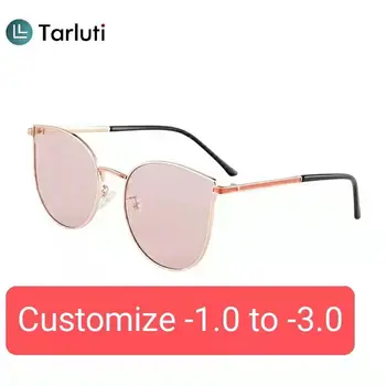 Pink Runde Solbriller Stel Af Metal Classic Retro Solbriller Kvinder Luksus Vintage Briller Kvindelige Sort Oculos