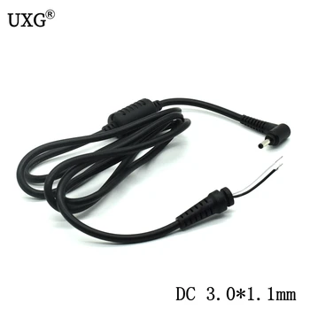 3.0*1.1 mm 3,0 x 1.1 mm DC Stik Power Oplader Stik med Ledning / Kabel til Samsung Asus Acer Ultrabook Adapter