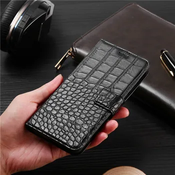 Luksus Flip-Case til Xiaomi Mix 3 Cover Krokodille Tekstur Læder Book Design Telefon Coque Capa Med Rem
