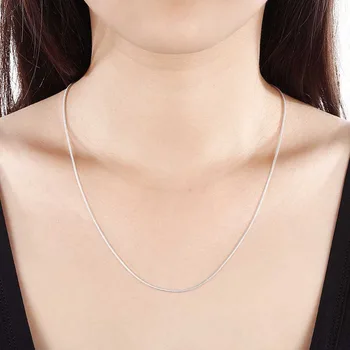 VAN3 nye stil sølv halskæde smuk alle-match for elsker gave har forskellige farver at vælge kvinder Gave Gratis