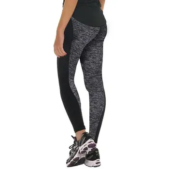Plus Size Kvinder, Sport Pants Yoga Kører Trænings-Og Motionscenter Leggings Med Høj Talje Bukser Patchwork