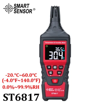 Digital Termometer Temperatur Luftfugtighed Meter Bærbare LCD-Display med Høj Nøjagtighed Hygrometer Temperatur Luftfugtighed Instrument