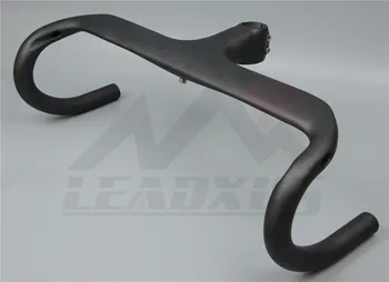LEADXUS GIHB03 Integreret Carbon Styr Vej Cykelstyr/Bent Bar Carbon Cykel, Styr Størrelse 400/420/440mm