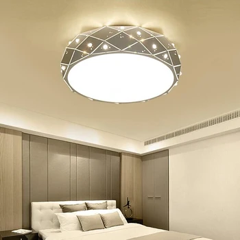 Diamant Loft Lys For Moderne Stue/study/Soveværelse luminaria teto cristal Crystal LED-loftslampe Hjem Dekoration