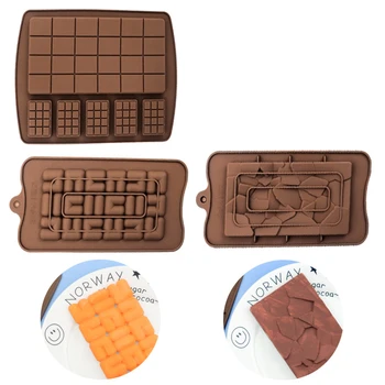 1pc Silikone Formen Dropper Net Gummy Candy Fondant Chokolade Mould Kage Bagning Udsmykning Værktøjer, Køkken Tilbehør