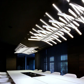 Moderne LED-Lysekrone stue Nyhed Kunst Pendel Lamper kontor inventar Nordic Dining room Bar Hængende Lamper