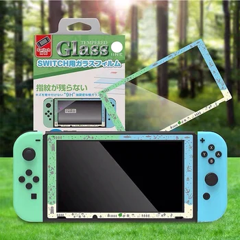 Spil til Konsol Hærdet Glas Skærm, Stål Film Beskyttende Film til Animal Crossing til Nintendo Skifte Konsol Dele