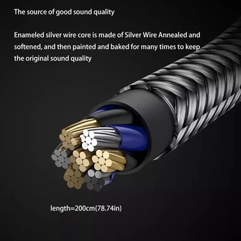 Hovedtelefon Kabel, Høretelefon forlængerkabel 3,5 mm Mandlige og Kvindelige Stereo Audio Kabel-Tabsfri