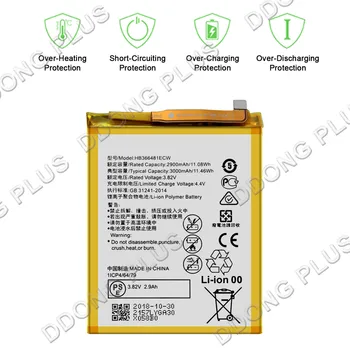 HB366481ECW-11 Batteri Til Huawei P9 EVA-AL00 Batteri HB366481ECW Udskiftning Reparation Del