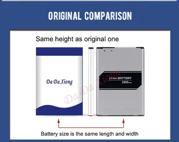 Batteri til LG G5 G6 G4 G3 mini K10 V20 Batterier BL-44E1F BL-51YF BL-53YH BL-42D1F BL-54SH BL-T32 BL-45A1H BL-42D1F Gratis Værktøj