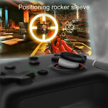 Gamepad rocker med svamp ring Thumbstick Spænding Stick Mål Assistent Ring Til Nintend Skifte Glæde-Con Pro PS4 og XBox Controller