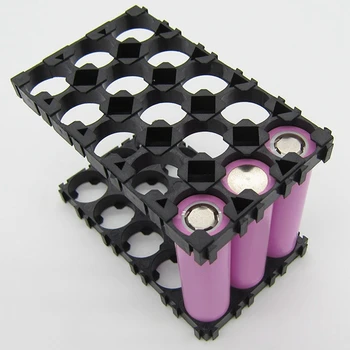 22 Stykker af 18650 Lithium Batteri Indehaveren plastholder 3X5 Lithium Batteri Holder til DIY Batteri Opbevaring