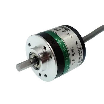 GTS model rotary encoder Aksial kabel-outlet optisk inkremental enkoder 6mm massiv aksel 100-600 ppr