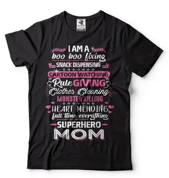 Superhelt Mødre Mors Dag Gave T-shirt i Gave til Mor Unik Gave til mors Dag skræddersyet God Kvalitet T-Shirt Tee Top