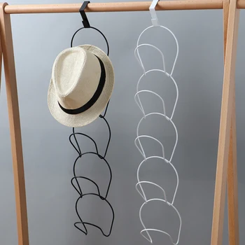 Høj Kvalitet og holdbare vægbeslag Hat Holder Rack Storage Skærm Bag Døre, Tørklæde Taske Bøjler Hjem Arrangør Opbevaring