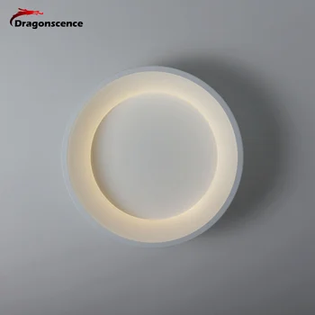 Dragonscence Cirkel Lysekroner i Aluminium til Moderne Led-Lysekrone lampe for at leve, soveværelse, spisestue, kontor armatur
