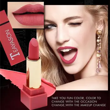 Brand Makeup Læber 12pcs/Sæt 12 Farver Mat Læift, Let At Bære Pigment Velvet Nude Læift Kits Vandtætte Matte Kosmetik