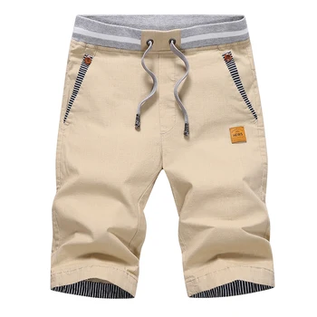 Drop shipping 2021 sommeren solid casual shorts mænd cargo shorts plus størrelse 4XL beach shorts M-4XL AYG36