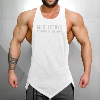 Muscle fyre Mærke Tøj Fitnesscentre Ærmeløs Skjorte Bodybuilding Tank Tops til Mænd Sommeren Trænings-og Vest Casual O-hals Mænd, tanktoppe