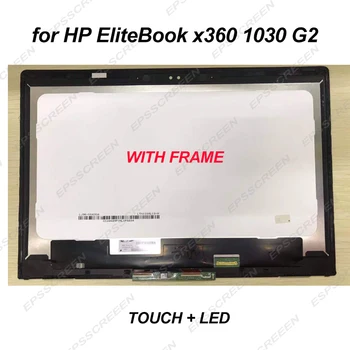 FHD IPS LCD LED Skærm Touch Glas Digitizer Assembly for HP EliteBook x360 1030 G2 30PIN & 40 PIN-kode