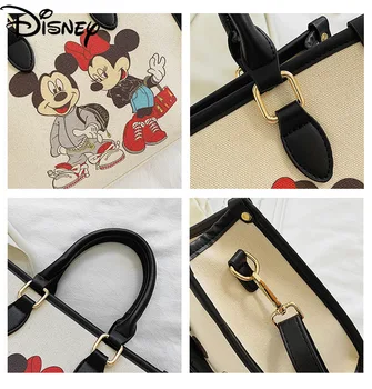 Disney damer one-shoulder-messenger taske mode afslappet cosmetic bag tegnefilmen Mickey holdbar med stor kapacitet damer opbevaringspose