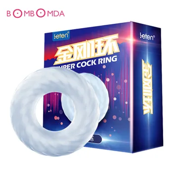 Lås fine ring Fastere Erektion Silikone Penis Cock Ring-Silikone Forsinkelse Penis Ring Voksne Produkt Til Mand Cock Ring Sex Legetøj