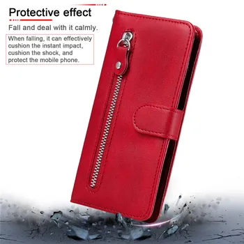 PU Læder Flip Wallet Case For Xiaomi CC9 CC9E Dække Sagen For Redmi 6 7 8 8A K20 Pro og3 Note7 8 8T Pro Flip Cover holder shell