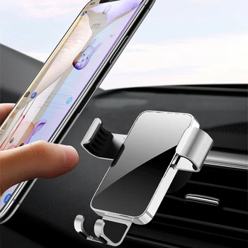 Bil telefonholder Tyngdekraften Air Vent Universal Smartphone Bil Støtte Klip Montere Holderen holder til iPhone