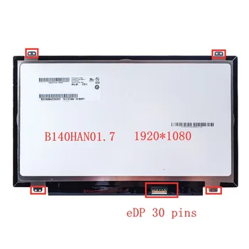 B140HAN01.7 Til Lenovo ThinkPad X1 Carbon LP140WF6-SPH1 SPH2 for lenovo T460 T460S T460P ips 72% NTSC Display Panel udskiftning
