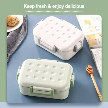 Bærbare Rustfrit Stål Bento Box Japansk Mad Container Opbevaring Morgenmad Kasser Søde Termisk Lunch Box til Børn