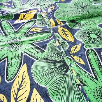 Ankara Stof Afrikanske Ægte Voks Print Stof af Høj Kvalitet 6 M Afrikanske Tekstiler til Fest Kjole