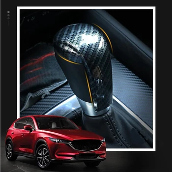 For Mazda 2 3 6 Axela Atenza CX-3 CX-5 2017-2019 Gear Shift Knappen Trim Dække Bil Indvendigt Tilbehør