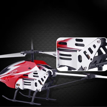 Fjernbetjening Helikopter 2,4 GHz 3.5 CH Genopladelige Fly Drone Fly Med Lys Indbygget Gyro