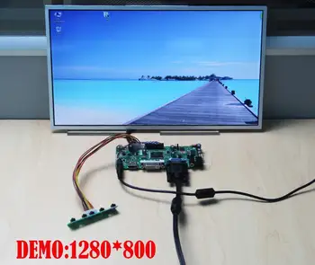 Kit til LTN101NT02-A04/L01/001/101 Controller board LED LCD-VGA DVI LVDS 40pin Overvåge M. N68676 1024X600 Panel 10.1
