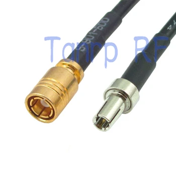 10stk 6in TS9 hanstik til SMB kvindelige jack RF-stik adapter 15CM Pigtail coaxial jumper RG174 forlængerledning kabel