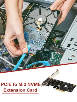 NVME M. 2 for at PCIE3.0X4 PCI-E Riser-Kort med Høj Hastighed Udvidelse PCI Express-Kort M Nøgle Interface NGFF SSD Converter Adapter