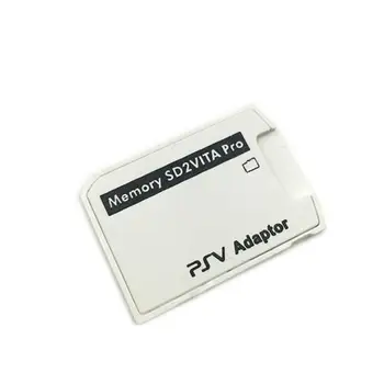 V5.0 SD2VITA PSVSD Pro-Adapter For PS Vita Henkaku Spil Kort 3.60 System Micro SD-Memory Stick-Kort Skuffe Hukommelseskort Hvid