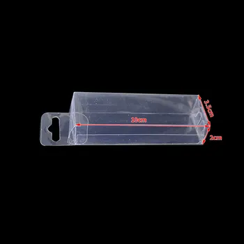 HENGJIA 50stk PET-Emballage Gennemsigtig Plast Fiskeri Lokke Woblere Opbevaring Box10*3.5*2cm, 13*4*2cm,7*3.5*2cm