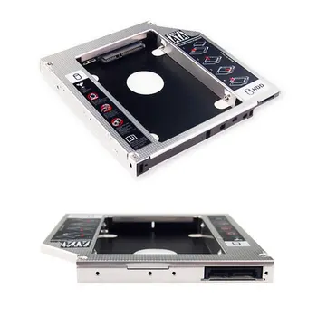 SATA-2nd HDD HD Harddisk Caddy Tilfældet for 9,5 mm Universal Laptop CD / DVD-ROM